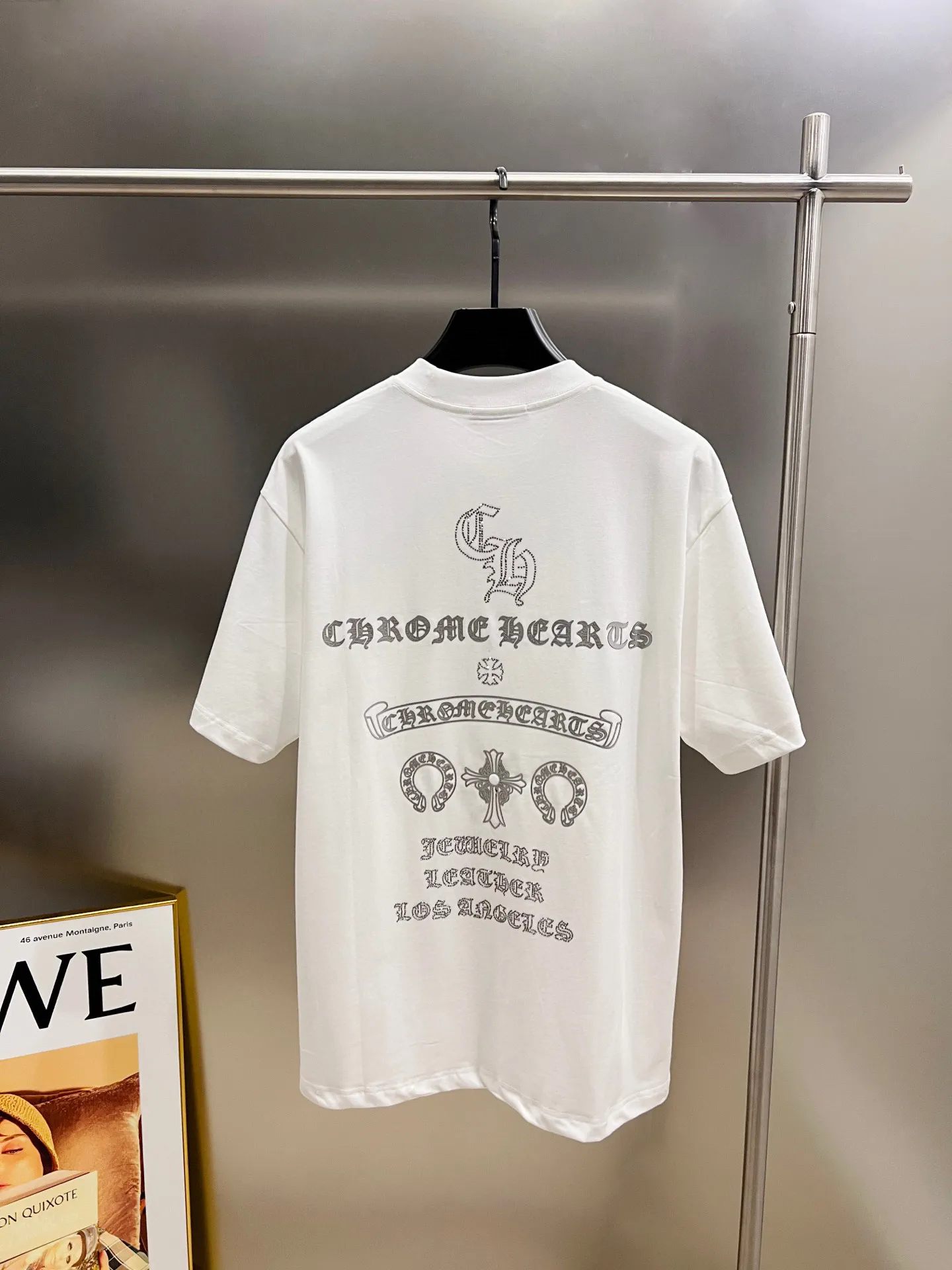 CH 2026 New Arrival T Same Style Size S M L XL XXL Black White